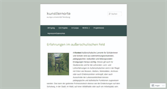 Desktop Screenshot of kunstlernorte.net